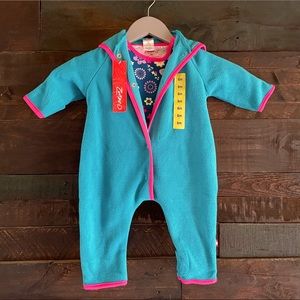 Zutano Fleece Baby Elf Suit 6 month
